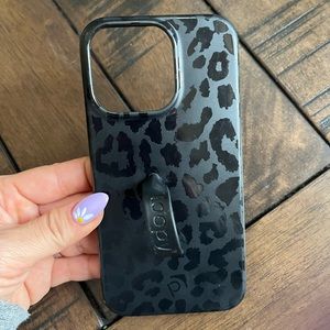 Black Leopard Loopy iPhone 13 Pro